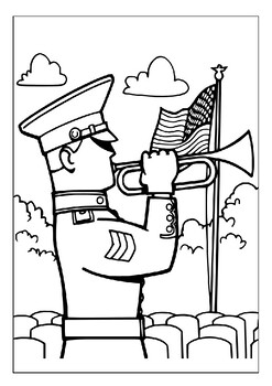 soldier coloring pages for children