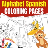 Printable Spanish Alphabet Coloring Worksheets -Alfabeto e