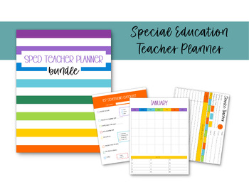 special education teacher planner