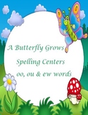 Printable Spelling Activities for oo ou ew words