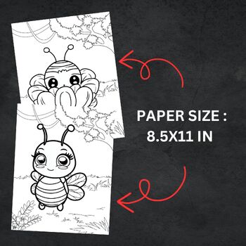 Spring Bee Coloring Pages Sheets - Fun World Bee Day Insects Activities