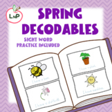 Printable Spring Decodable Books with Sight Words