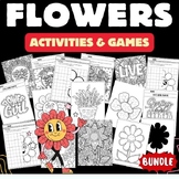 Printable Spring flowers Coloring Pages & Games - Fun Spri