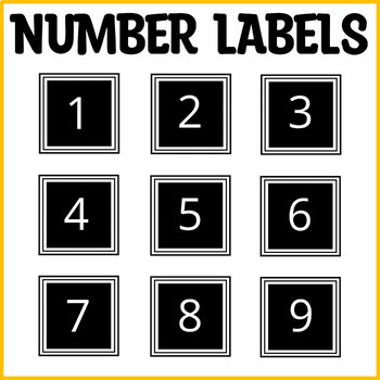printable square labels