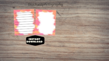 Preview of Printable Stationery Paper / Printable Stationery / note/digital/scrapbook,Print
