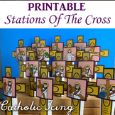 Printable Stations of the Cross Craft for Kids