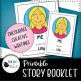 Preview of Printable Story BOOKLET | Daily 5 | Literacy Station | Independent Writing