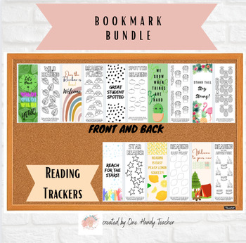 Preview of Reading Bookmarks| Reading Tracker