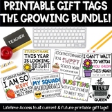 Printable Student Gift Tags- Growing Bundle