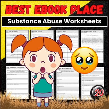 Preview of Printable Substance Abuse Worksheets