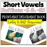 Printable Suffixes -S & -ES Decodable Books with Real Phot
