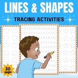 Printable Summer Tracing Lines Shapes - Fun End of the yea