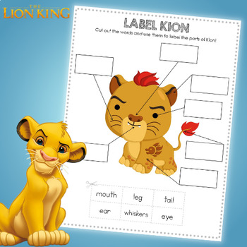 Printable THE LION KING Worksheets and Activity Sheets by Superstar