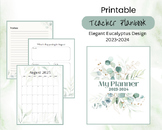 Printable Teacher Planner 2023-2024