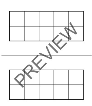 Printable Ten and Twenty Frames - multiple sizes, addition and subtraction