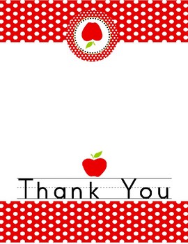 Printable Thank You Card by Lead the Way | TPT