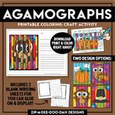 Printable Thanksgiving Agamograph Paper Craft {Zip-A-Dee-D
