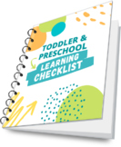 Printable Toddler & Preschool Learning Checklist | Homesch