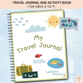 Printable Travel Journal for Kids (Ages 3-7) | 26 Fun-Fill