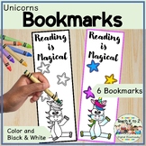 Printable Unicorn Bookmarks/Party Favors/Treasure Chest/Pr