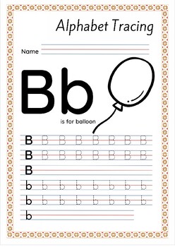 Printable Uppercase and Lowercase Letter Tracing Worksheets for Kids