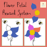 Printable Online ESL Reward System- Flower Petals
