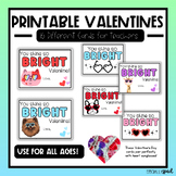 Printable Valentine's Day Cards | Heart Sunglasses Valentine's