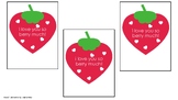 Printable Valentine's Day Cards - Food Related