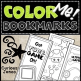 Bookmarks to Color: Video Gamers