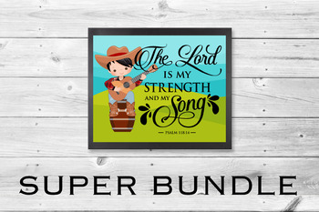 Preview of Bible Verse Posters For All Ages - Super Mega Bundle