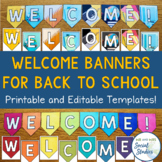 Printable Welcome Banners for Back to School