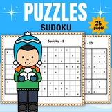 Printable Winter Sudoku Puzzles With Solution - Fun Decemb