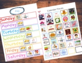 Printable and Buildable Interactive Reusable Weekly Agenda