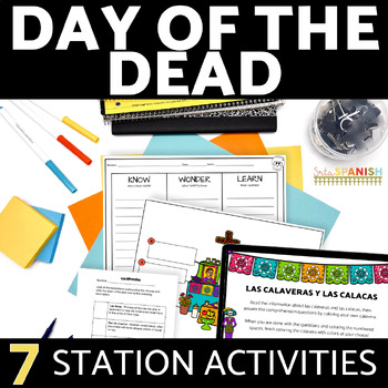 Preview of Printable and Digital Día de los Muertos Activities Exploring Day of the Dead