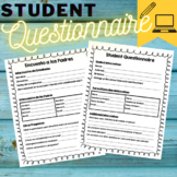 Parent/Guardian/Student Questionnaire--English and Spanish