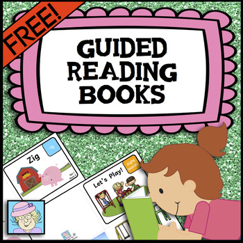 Preview of Guided Reading Books Kindergarten 1st Grade FREE