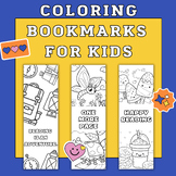 Printable coloring bookmarks for kids,Book Lover Bookmarks