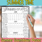 countdown to summer activities - countdown to summer bulle