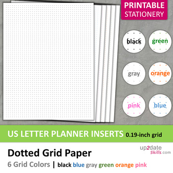 FREE Printable Dot Grid Paper / Dotted Paper