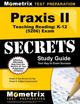 Preview of Printable flashcards for Praxis II K-12 Reading