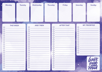 Printable Weekly To Do List & Planner