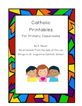Preview of Printables for Catholic Primary Classrooms