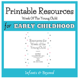 Printables for Week Of The Young Child (lesson plan) 2024