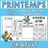 Printemps - Lire et Plaisir - En français - GRATUIT - Fren