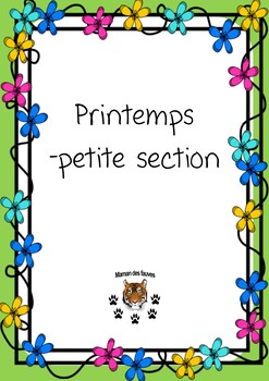 Printemps petite section by Maman des fauves | Teachers Pay Teachers