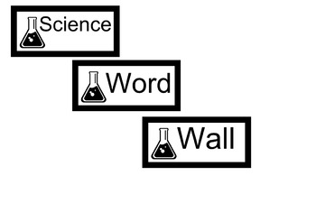 Preview of Printer-Friendly Science Word Wall Package- SMART Notebook
