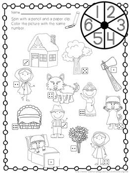 printers choice fairy tale themed math activities by elina tpt