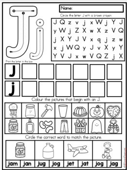 Alphabet Printing Practice Worksheets by Stop and Smell the Crayons