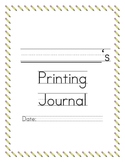 Printing Practice Book: 35 weeks of printing!!