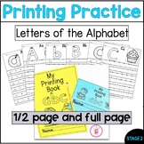 Printing Practice | Kindergarten Morning Work | Alphabet H